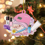 Load image into Gallery viewer, Nail Tools Christmas Ornament, Gift For Nail Enthusiasts
