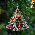 Load image into Gallery viewer, Nail Artist Christmas Ornament, Gift For Nail Enthusiasts
