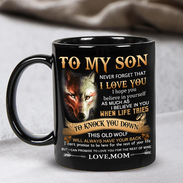 To My Son There Was A Little Boy Who Stole My Heart Mom Coffee Mug